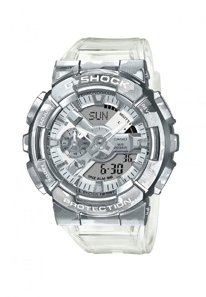 Casio G-shock GM-110SCM-1A Digital Analog Rubber Strap Watch-Watch Portal Philippines
