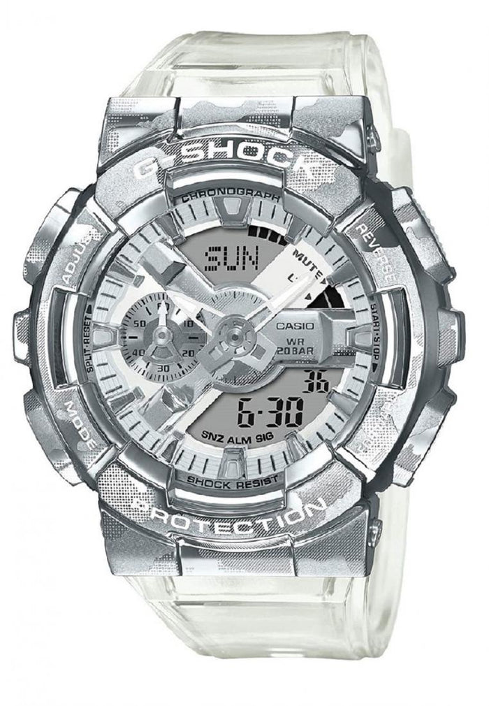 Casio G-shock GM-110SCM-1A Digital Analog Rubber Strap Watch-Watch Portal Philippines