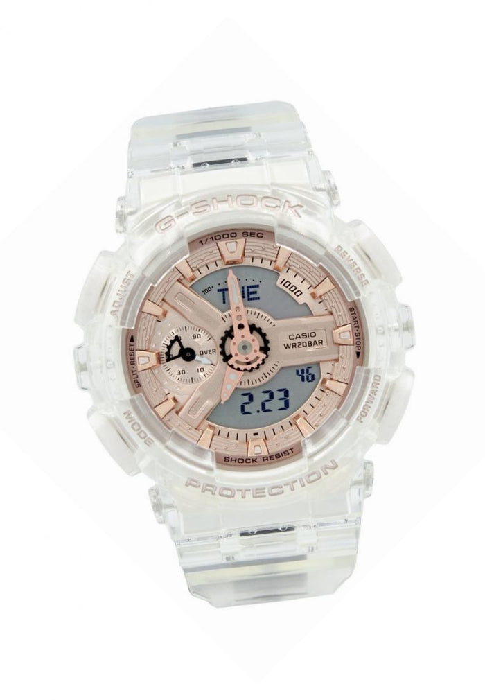 Casio G-shock GMA-S110SR-7A Digital Analog Rubber Strap Watch-Watch Portal Philippines