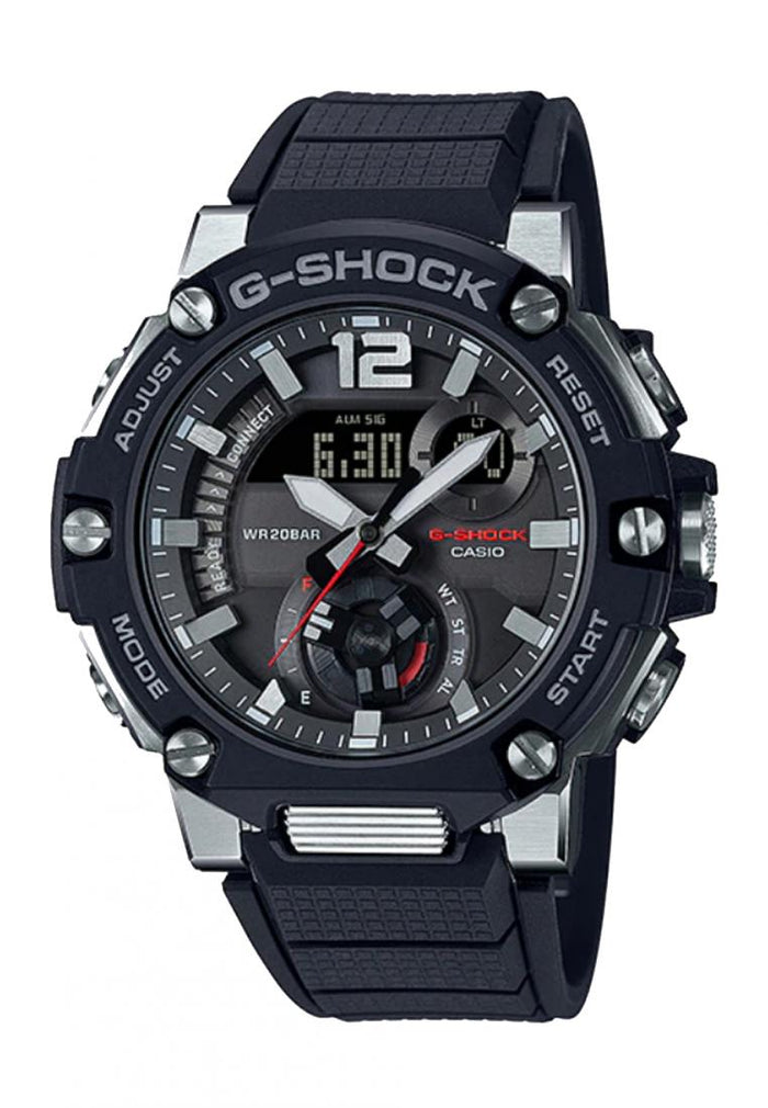 Casio G-shock GST-B300-1A Solar Digital Analog Rubber Strap Watch-Watch Portal Philippines