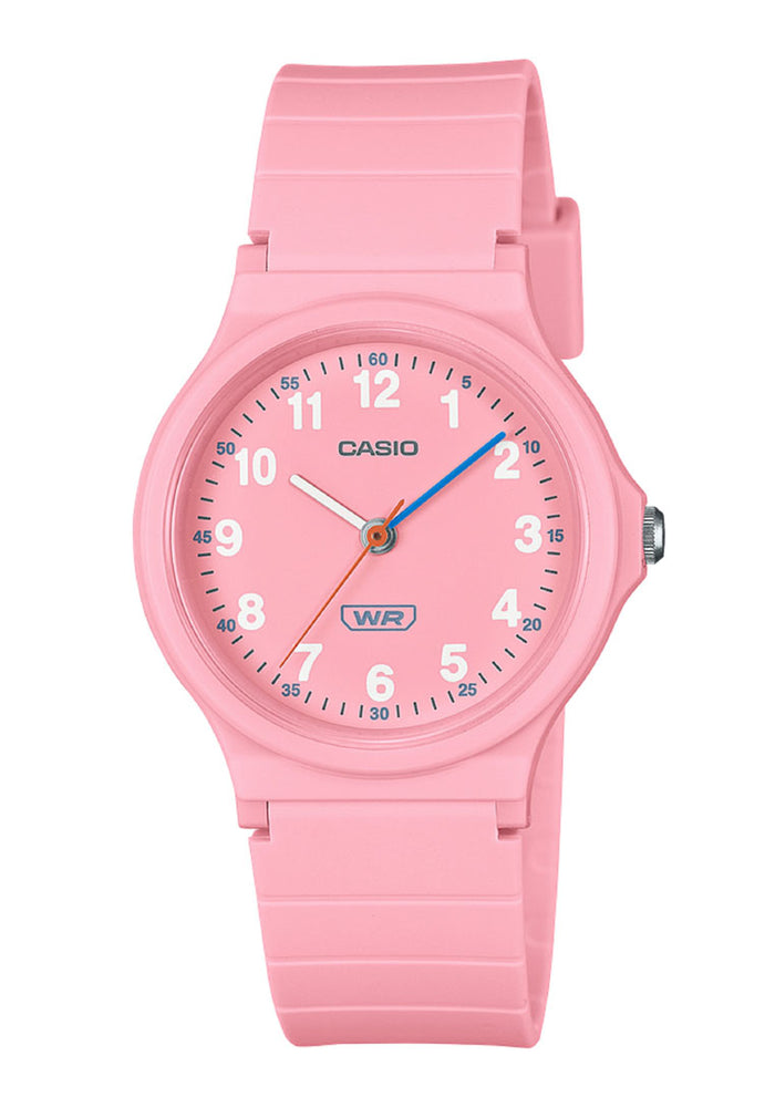 Casio LQ-24B-4B Analog Rubber Strap Watch for Women-Watch Portal Philippines