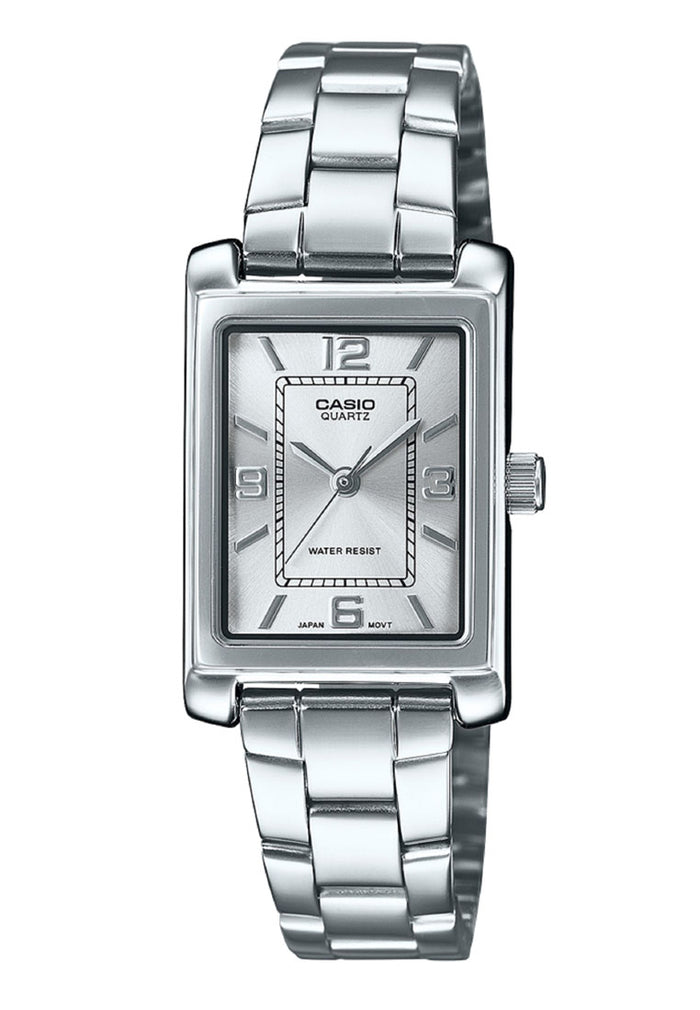 Casio LTP-1234DD-7A Analog Stainless Steel Strap Watch for Women-Watch Portal Philippines