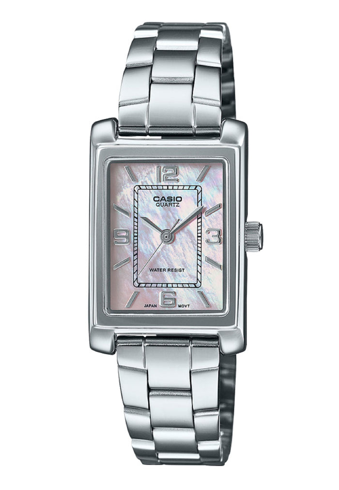 Casio LTP-1234DS-4A Analog Stainless Steel Watch for Women-Watch Portal Philippines