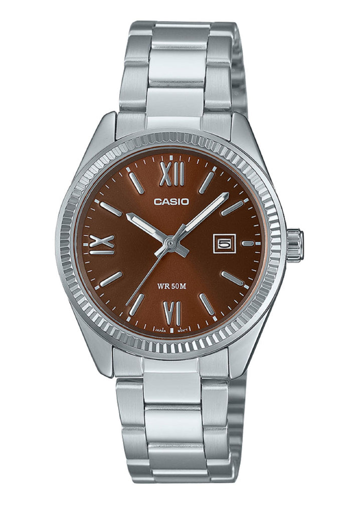 Casio LTP-1302DD-5A Analog Stainless Steel Strap Watch for Women-Watch Portal Philippines