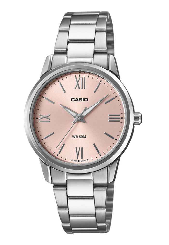 Casio LTP-1303DD-4A Analog Stainless Steel Strap Watch for Women-Watch Portal Philippines
