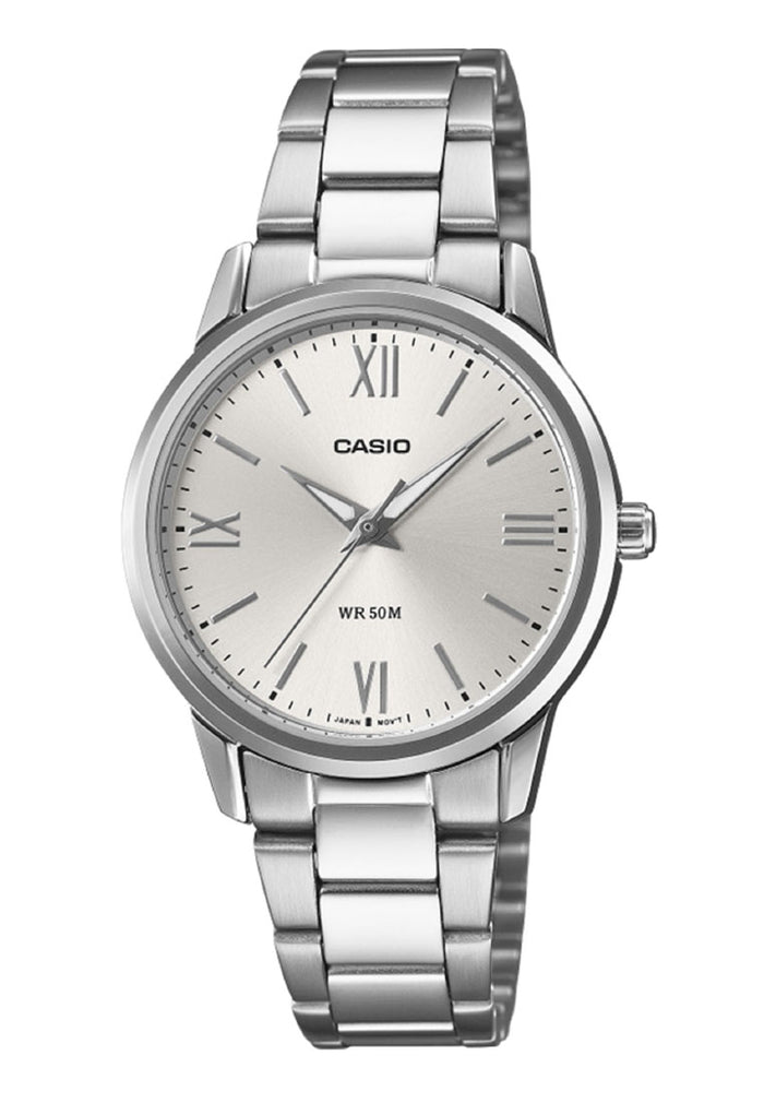 Casio LTP-1303DD-7A Analog Stainless Steel Strap Watch for Women-Watch Portal Philippines