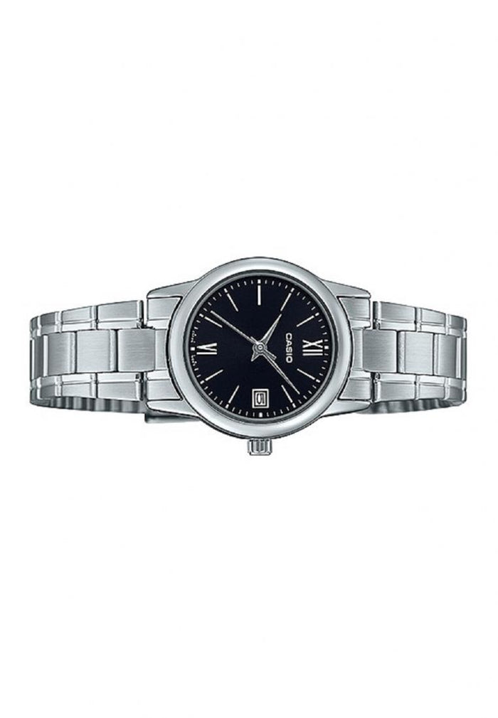 Casio LTP-V002D-1B3 Analog Stainless Steel Strap Watch For Women-Watch Portal Philippines