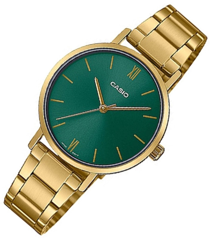 Casio LTP-VT02G-3A Analog Stainless Steel Strap Watch For Women-Watch Portal Philippines