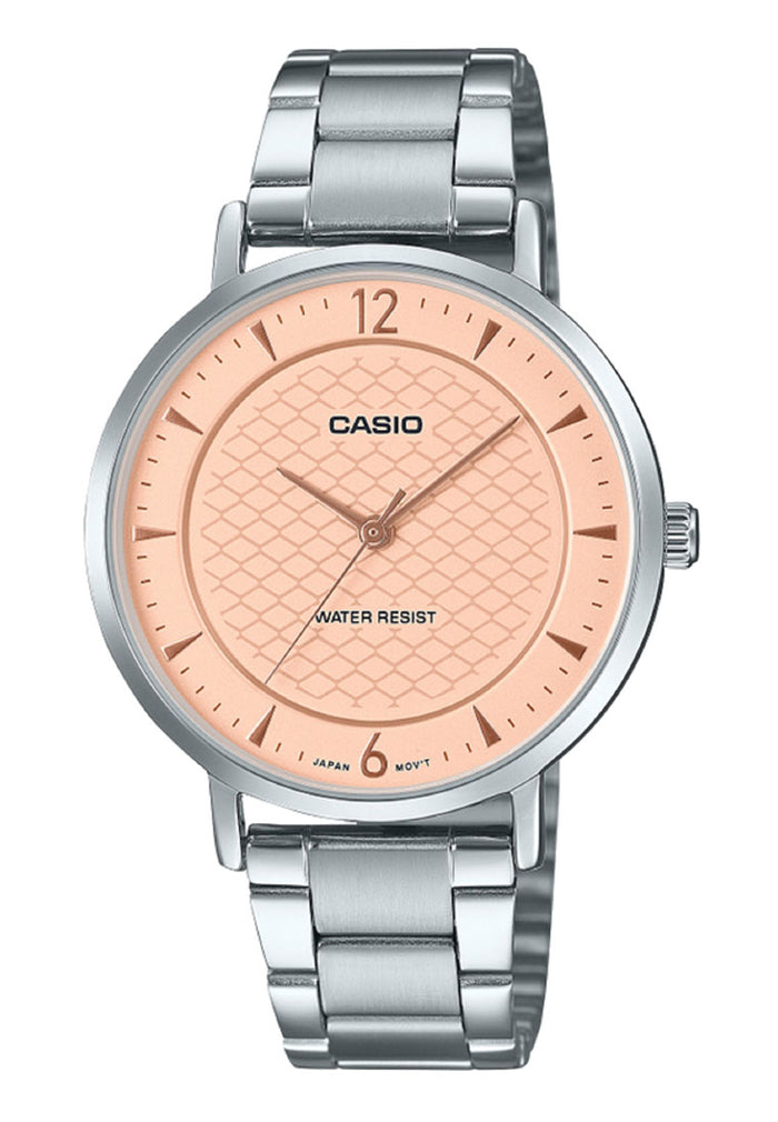 Casio LTP-VT04D-4A Analog Stainless Steel Band Watch For Women-Watch Portal Philippines