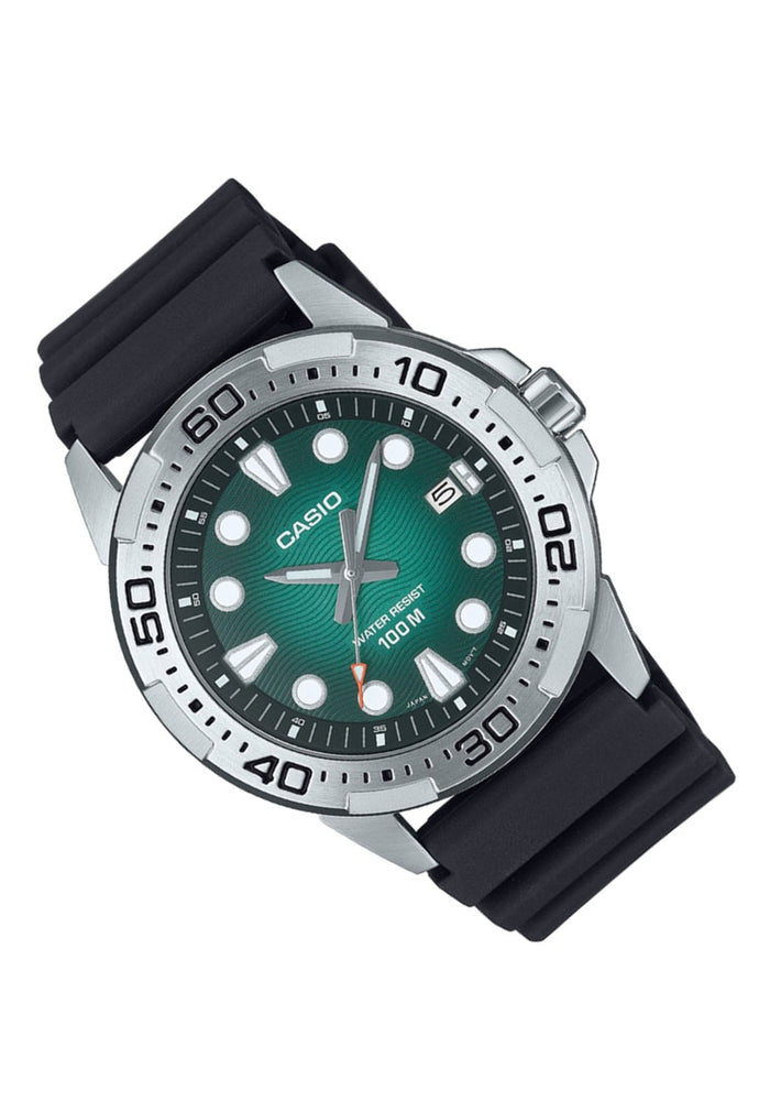 Casio MTD-140-3A Analog Rubber Strap Watch For Men-Watch Portal Philippines