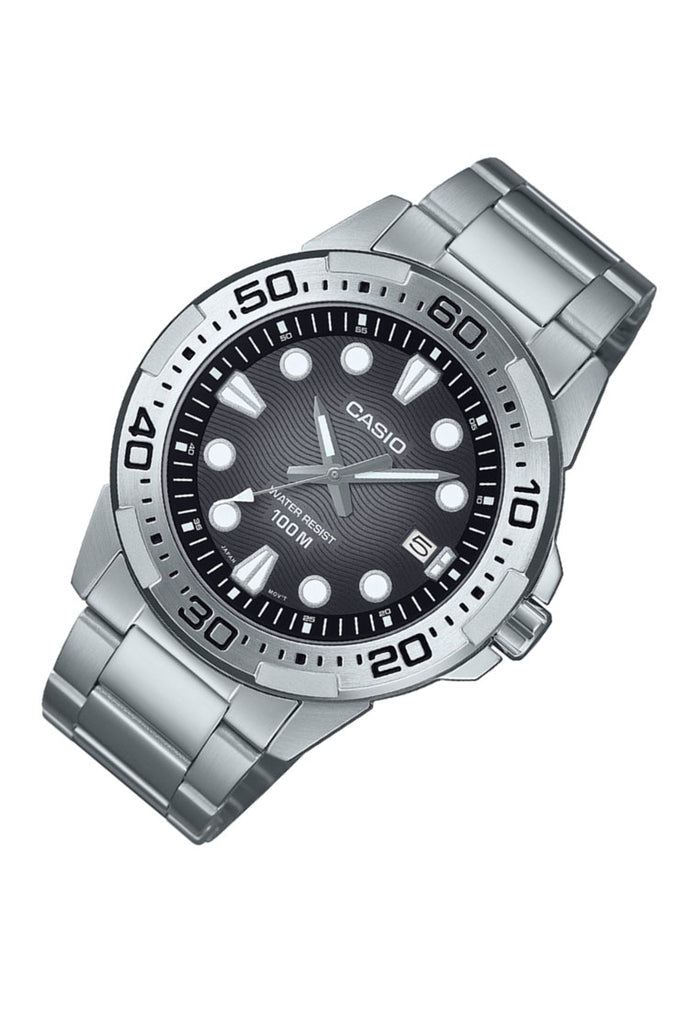 Casio MTD-140D-1A Analog Stainless Steel Strap Watch For Men-Watch Portal Philippines