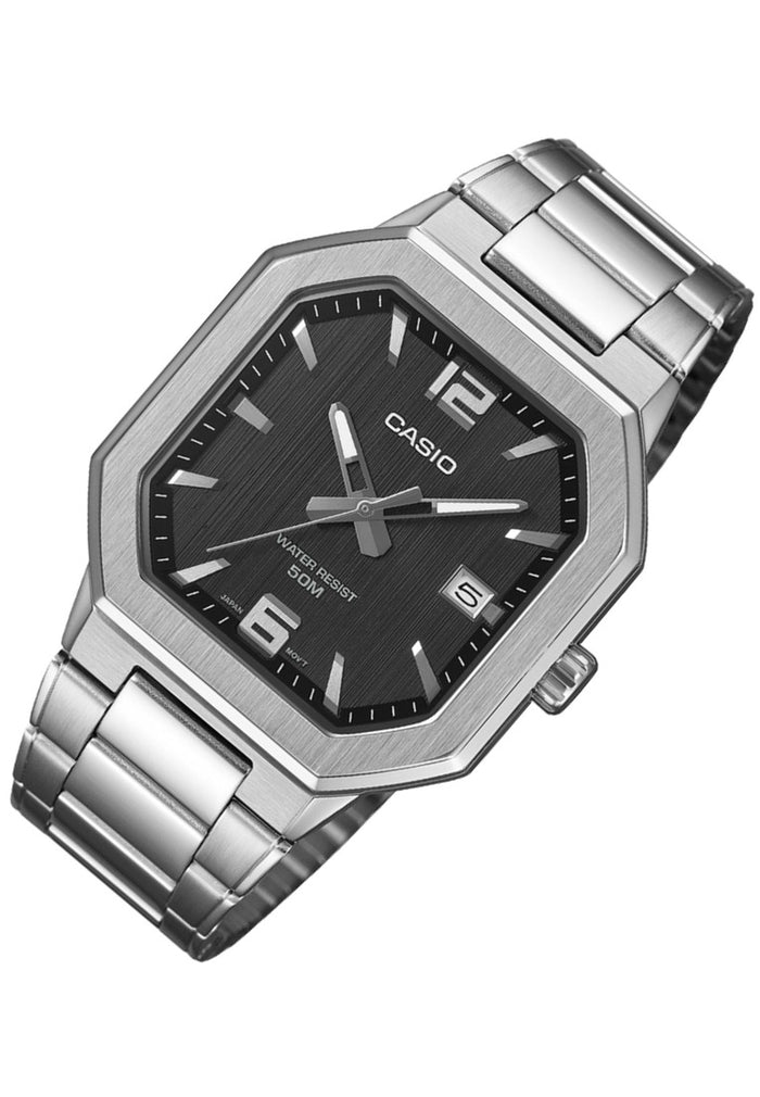 Casio MTP-B195D-1AVDF Stainless Steel Strap Analog Watch for Men-Watch Portal Philippines