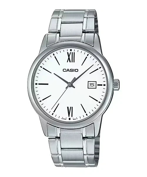 Casio MTP-V002D-7B3 Analog Stainless Steel Strap Watch For Men-Watch Portal Philippines