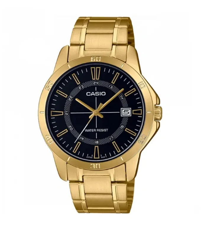 Casio MTP-V004G-1C Analog Stainless Steel Strap Watch For Men-Watch Portal Philippines