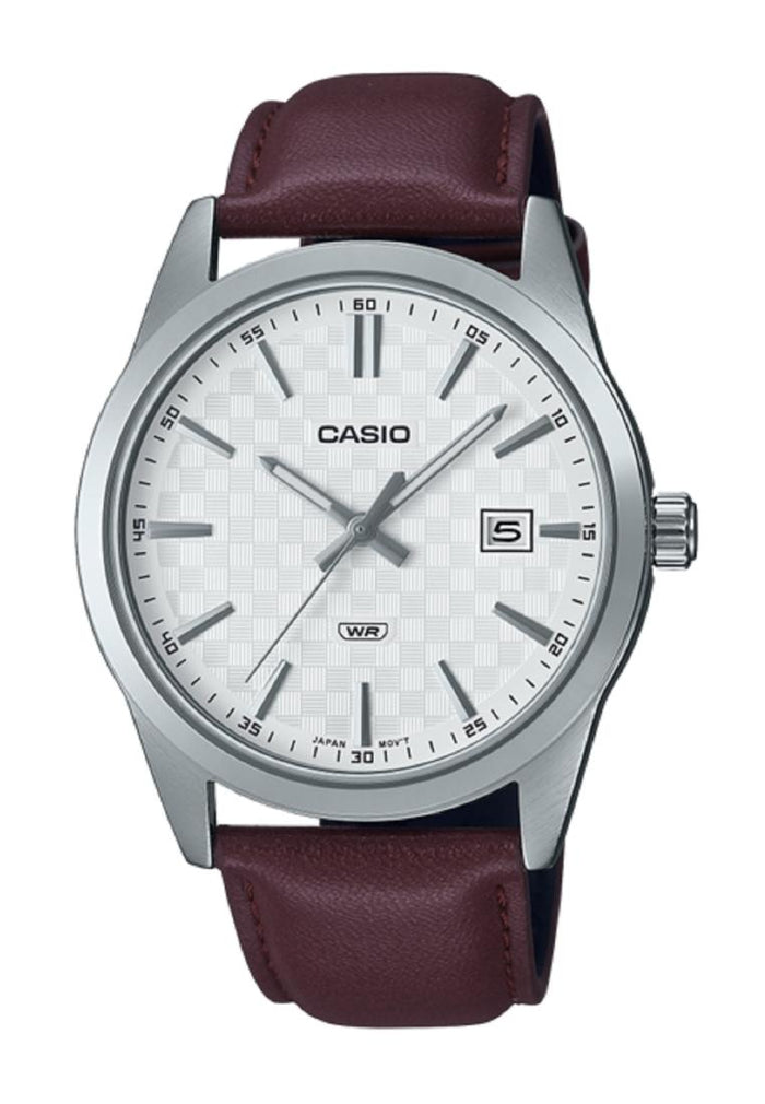 Casio MTP-VD03L-5A Analog Leather Strap Watch For Men-Watch Portal Philippines