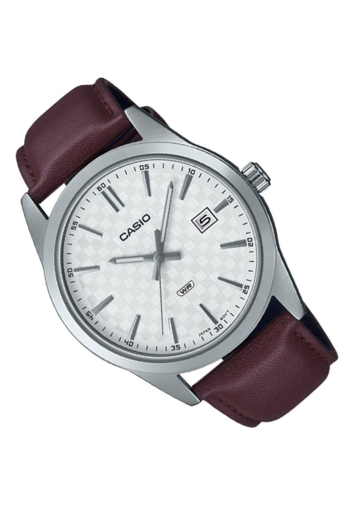 Casio MTP-VD03L-5A Analog Leather Strap Watch For Men-Watch Portal Philippines