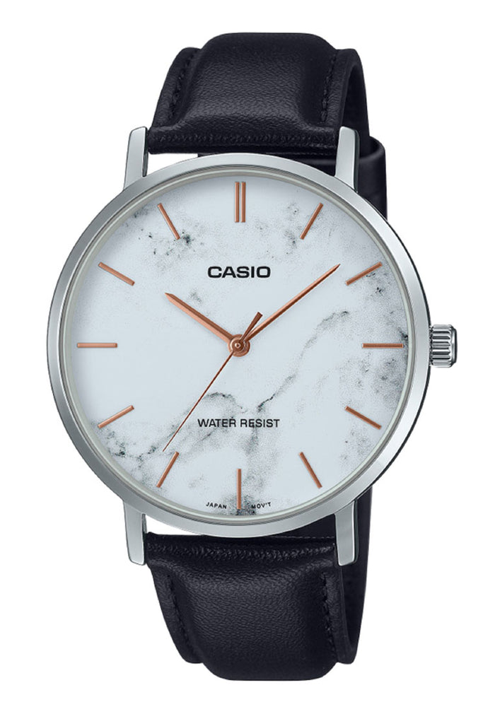 Casio MTP-VT01LM-7A Analog Leather Watch for Men-Watch Portal Philippines