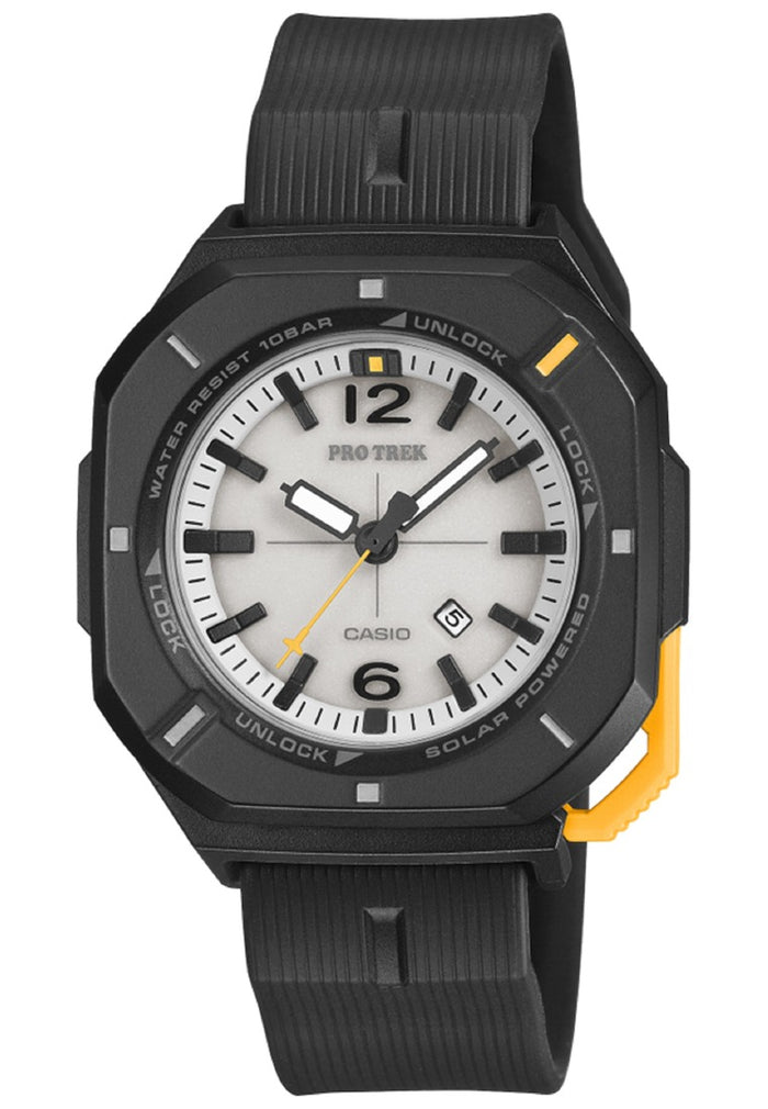 Casio Pro Trek Analog Rubber Strap Solar Watch for Men PRJ-01-1DR-Watch Portal Philippines