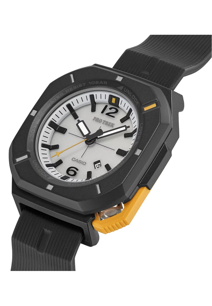 Casio Pro Trek Analog Rubber Strap Solar Watch for Men PRJ-01-1DR-Watch Portal Philippines