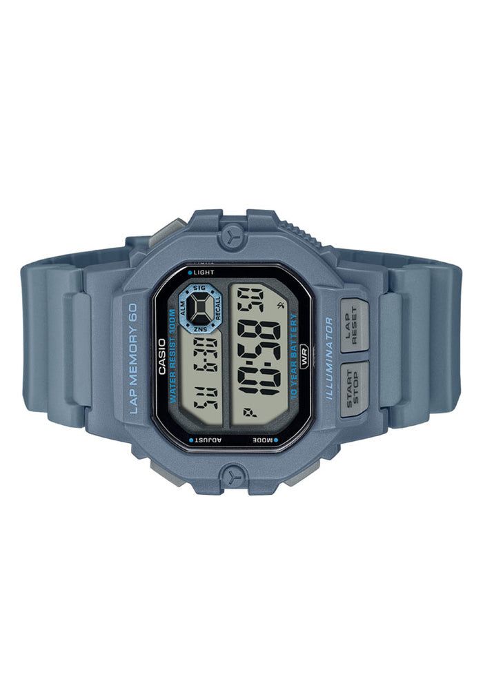 Casio WS-1400H-2A Digital Rubber Strap Watch for Men-Watch Portal Philippines