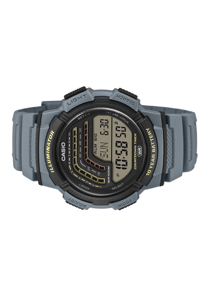 Casio WS-1800-2AVDF Digital Rubber Strap Watch For Men-Watch Portal Philippines