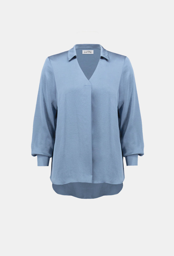 Casual V-neck Blouse