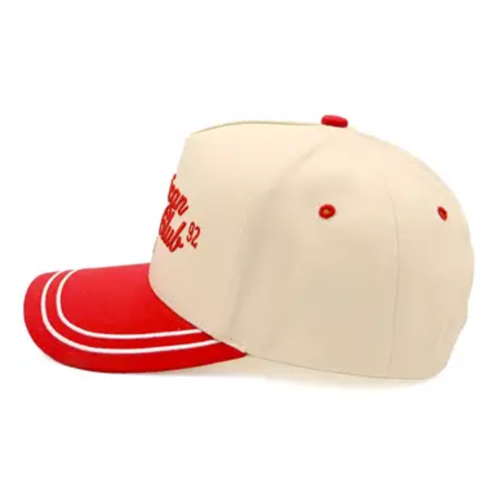 C.C American Sports Club Letter Two Tone Trucker Hat
