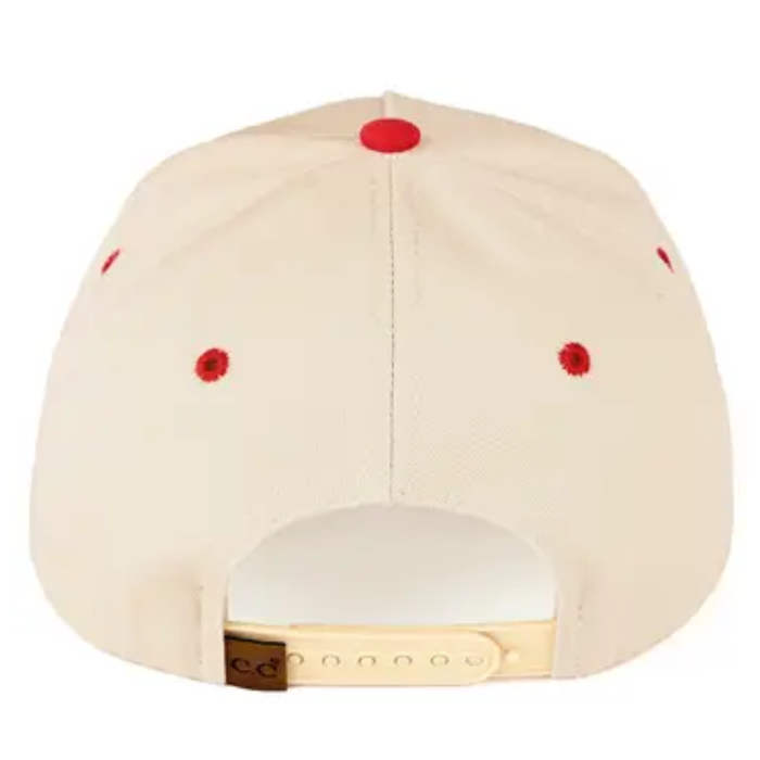 C.C American Sports Club Letter Two Tone Trucker Hat