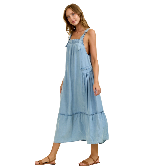 Chambray Daydream Midi w/ Tencel