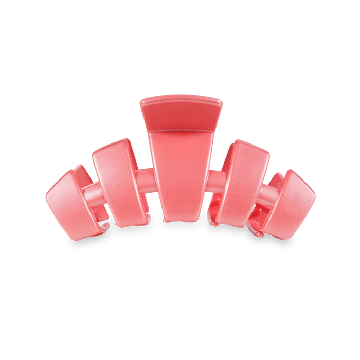 Classic Calming Coral Medium Claw Hair Clip