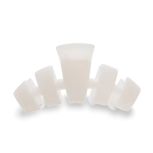 Classic Coconut White Medium Claw Hair Clip