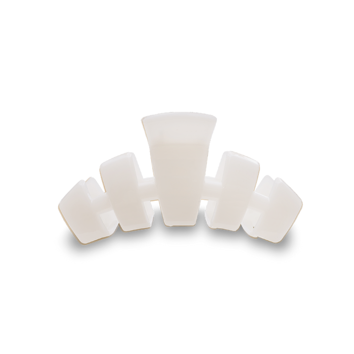 Classic Hair Clip | Small | Coconut White