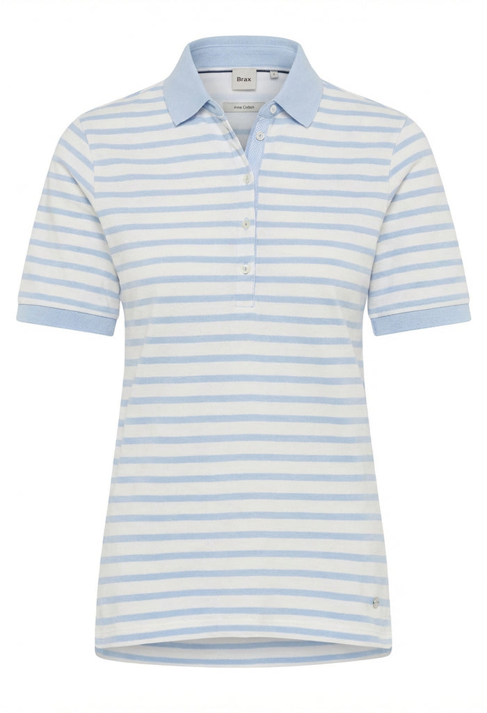 Cleo Striped Polo Shirt