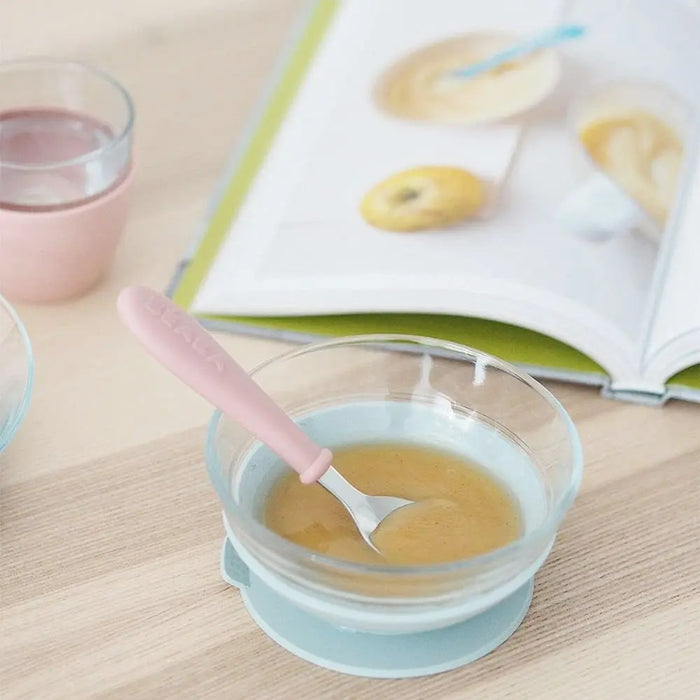 Coffret repas bébé en verre Béaba x Duralex - Natural