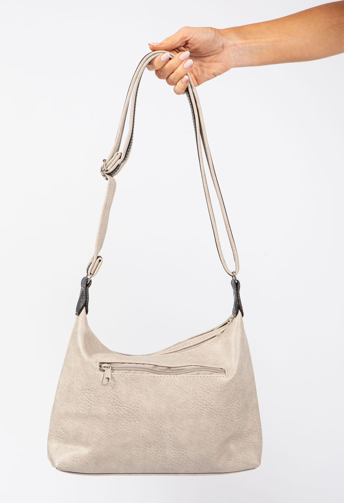 Compact Zip Pocket Crossbody Bag