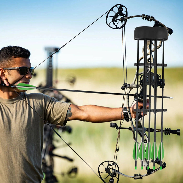 Compound Bow Quiver for Quick Release