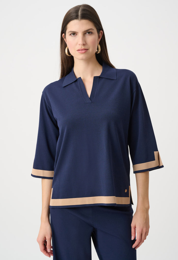 Contrast Blouse