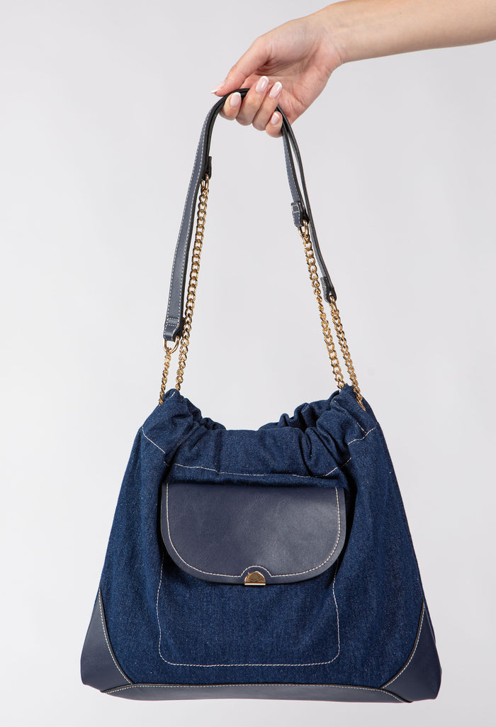 Contrast Crossbody Bag