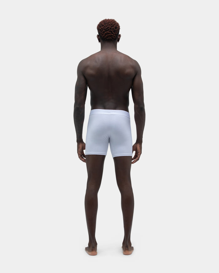 Cotton Boxers 3-pack, Men - White