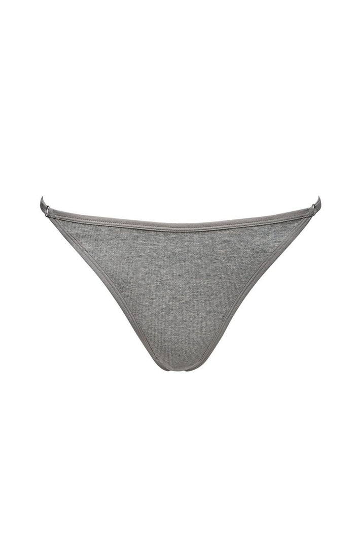 Cotton Rib Adjustable G-String