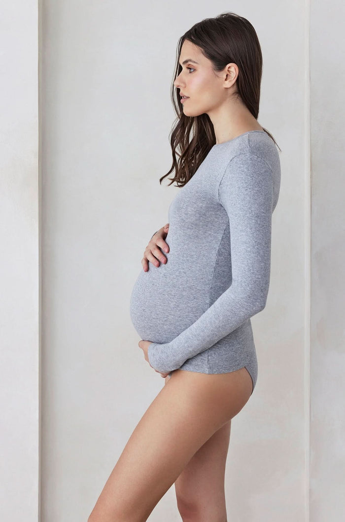 Cotton Rib Long Sleeve Tee