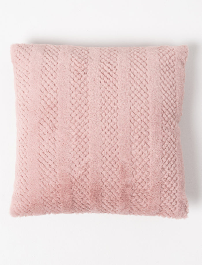Coussin uni texturé