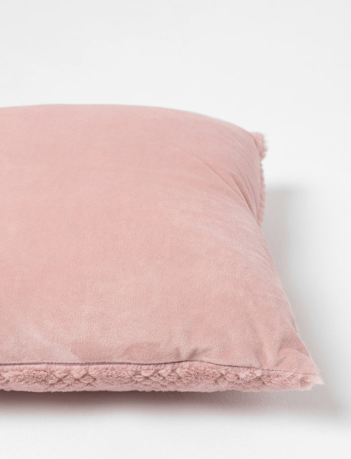Coussin uni texturé