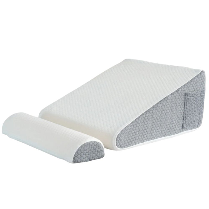 Cozy Memory Foam Sleeping Acid Reflux Aid Wedge Pillow
