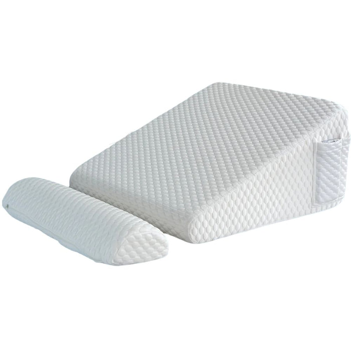 Cozy Memory Foam Sleeping Acid Reflux Aid Wedge Pillow