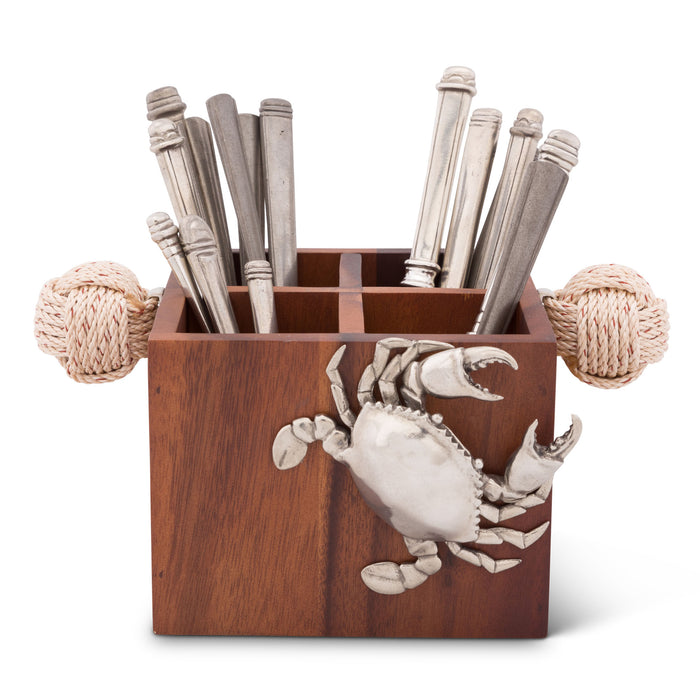 Vagabond House Crab Flatware Caddy Product Image