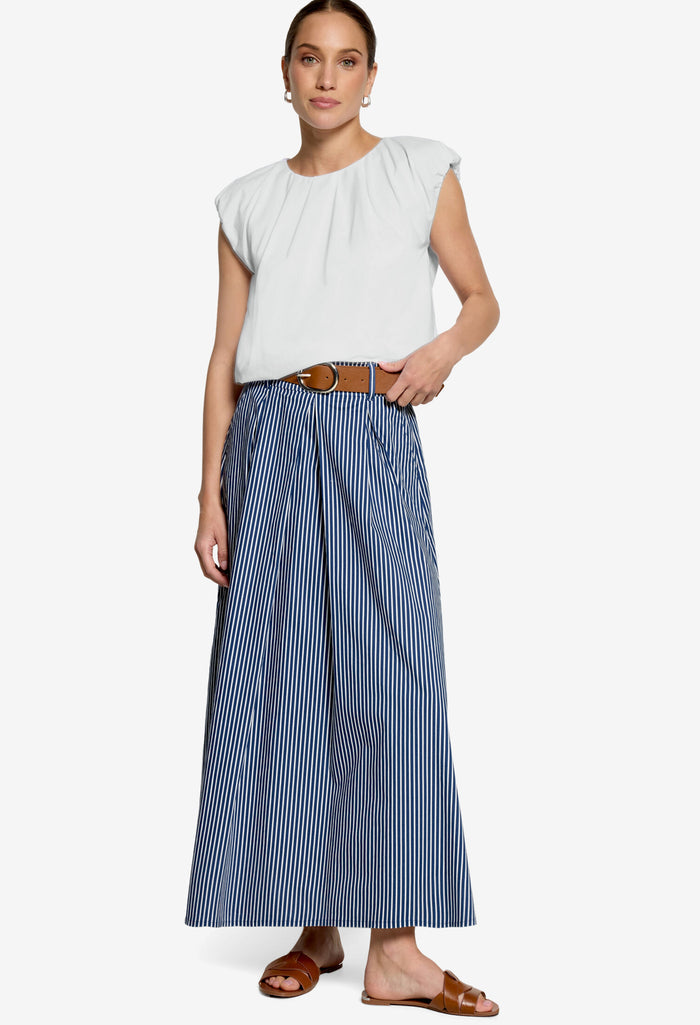 Crew-Neck Cropped Top