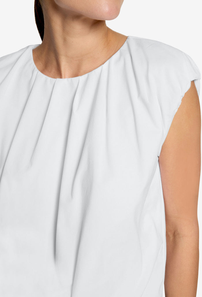 Crew-Neck Cropped Top