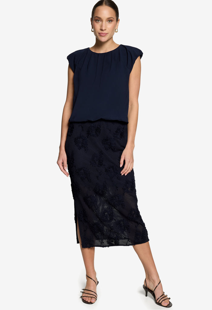Crew-Neck Cropped Top