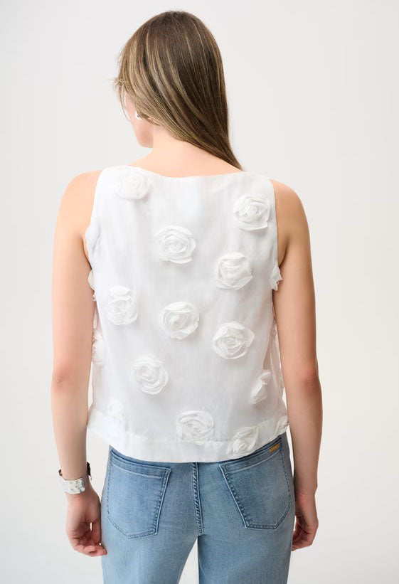 Crew Neck Sleeveless Top